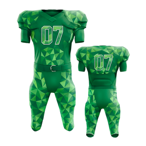 Ensemble d'uniformes de football américain personnalisés pour hommes et jeunes Jeu d'équipe Maillot Pantalon Respirant Tackle Twill Design - Product Image 3