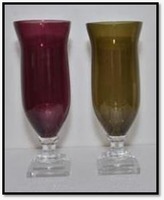 Vase en verre soufflé à la main, écologique et moderne, pour mariages, baby showers, anniversaires, événements Diwali