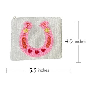 Monedero de Mano con Diseño Moderno, Bordado con Cuentas, Hecho a Mano, con Color Personalizado para Niña - Product Image 1