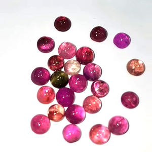 352 Uds turmalina múltiple Natural 5x3 6x4 7x5mm pera ovalada 4 5mm cabujón redondo 212 Cts lote Iroc ventas cabina de piedras preciosas sueltas US $146 - Product Image 2