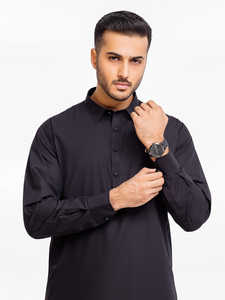Shalwar Kameez, musulman pakistanais décontracté pour hommes, nouveau costume confortable respirant sahlwar kameez, 2024 - Product Image 3