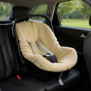 Funda de Asiento de Coche Beige 2060BG, Funda de Asiento de Coche para Bebé - Product Image 3