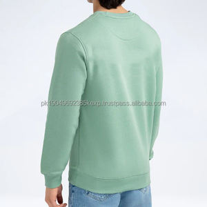 Sudadera Personalizada de Cuello Redondo Estilo Urbano, Sudadera de Forro Polar Grueso, Sudadera de Cuello Redondo, Nueva Llegada, Sudadera para Hombre - Product Image 5