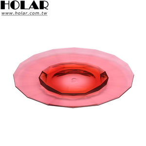 Holar-placa de plástico reutilizable con diseño de diamante, 9 pulgadas, Premium, irrompible - Product Image 1