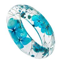 Gelang dan Cincin Bunga Kering Mutiara Paduan Tembaga untuk Wanita, Lapisan Tembaga Antik, Motif Tanaman Klasik