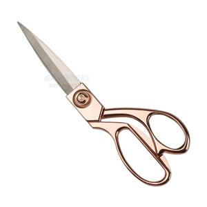 Ciseaux de coupe de tissu en acier inoxydable ciseaux de tailleur forgés robustes avec ciseaux de broderie à poignée en plastique noir - Product Image 5