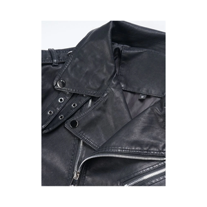 Offre Spéciale Nouveau Design Imperméable Logo Personnalisé Vestes en Cuir Décontractées pour Hommes en Cuir Décontracté à la Mode - Product Image 6