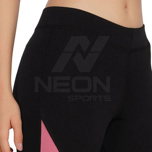 <b>Hot</b> Selling Custom Made <b>High</b> <b>Waist</b> Yoga Leggings Breathable Knitted Fabric with Custom Logo Printed - Product Image 3