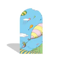 Toile de fond personnalisée pour fête d'anniversaire ou baby shower sur le thème « Oh Baby, le lieu où tu iras », pour la décoration de fête