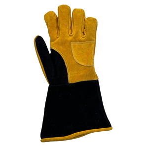 Vente en gros de gants de soudage confortables et respirants pour hommes de taille plus XL Gants de protection en cuir avec caractéristiques de confort - Product Image 3