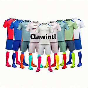 Nuevo logotipo de marca personalizado, conjunto de camisetas de fútbol, uniformes de equipo de Club, kit de fútbol con números, ropa de fútbol Original, conjuntos de fútbol - Product Image 2