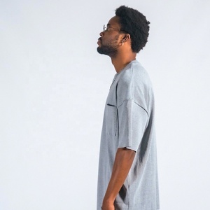 เสื้อยืดผ้าฝ้ายสำหรับผู้ชายขนาดใหญ่พิเศษเสื้อยืดคอกลมธรรมดาพิมพ์โลโก้ OEM แบบกำหนดเอง - Product Image 3