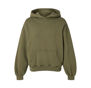 Sweats à capuche doux avec poche kangourou pour hommes 100% coton éponge sweats à capuche pour hommes pull à capuche pour homme - Product Image 1