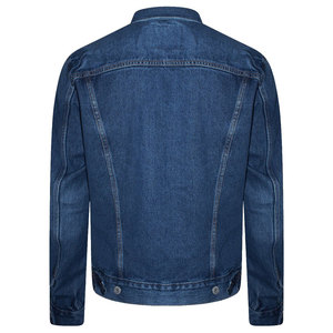 <b>Men</b> Long Sleeve Button Denim Jacket Denim <b>Shirts</b> <b>Jean</b> Coat - Product Image 2