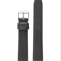 Correa de Reloj Inteligente Unisex de Cuero Genuino de Lujo, Color Marrón Oscuro Clásico, 20 mm, Transpirable, Resistente al Agua, Suave y Ajustable, de Acero Inoxidable