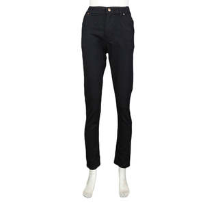 Pantalon en jean pour femme - Noir - Product Image 2