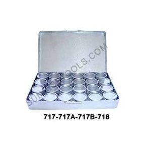 Cajas de aluminio Rectangular 36mm X15 piezas para herramienta de joyería de relojero uso de la empresa más baja de alta calidad para hacer herramienta profesional - Product Image 1
