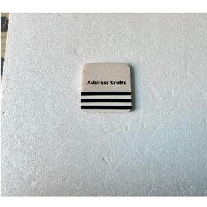 Mesa moderna, vino, cerveza, café, té, pizarra, taza de mármol, posavasos cuadrado personalizado, diseño de mármol blanco y negro, alfombrilla decorativa de mesa de cristal - Product Image 2