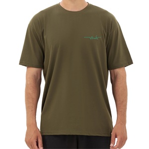 เสื้อยืดผู้ชายสั่งทำโลโก้ขายส่ง ผ้าฝ้าย 100% ลายเรียบ แขนสั้น Veliko Sports - Product Image 1