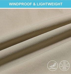 Women's Lightweight Softshell <b>Vest</b> Summer Windproof Sleeveless Jacket for Golfing Cycling <b>Running</b> - Product Image 6