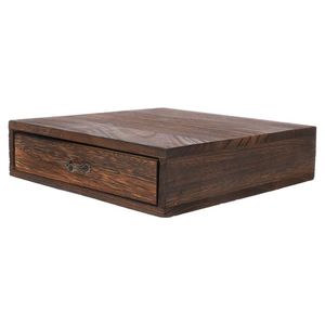 Boîte de rangement blanche élégante avec fermeture à nœud doré Boîte décorative de luxe pour la maison Solution de rangement élégante - Product Image 2