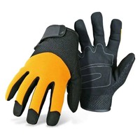 Gants de mécanicien de qualité supérieure, bonne adhérence, rembourrage doux, gants de sécurité, gants de protection