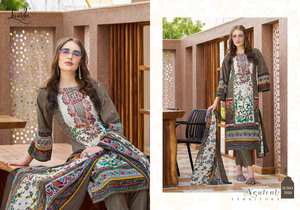 Vestido de algodón Premium Material Dupatta Precio al por mayor para ropa de fiesta Salwar Kameez - Product Image 3