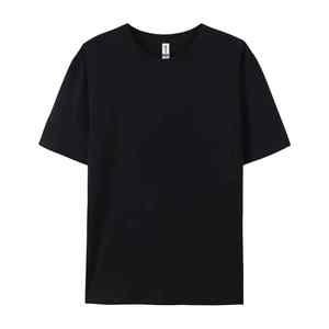 Camiseta de algodón peinado de 180 gramos personalizada, camiseta sólida de estilo Hip Hop con eslogan de ajuste Regular de un solo punto - Product Image 6