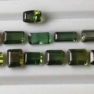 LOT DE TOURMALINE CHROME NATURELLE. LOT DE TOURMALINE VERTE. - Product Image 1