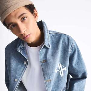 Top ATLANTIC Hombres 100% Algodón Alta calidad Stand Collar Invierno Denim Chándal Color personalizado Servicio OEM/ODM - Product Image 6