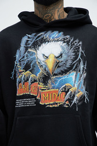 Gran oferta, jersey de gran tamaño con impresión Digital personalizable para hombre, sudaderas con capucha y sudaderas térmicas Unisex de algodón de rizo francés para hombre - Product Image 3