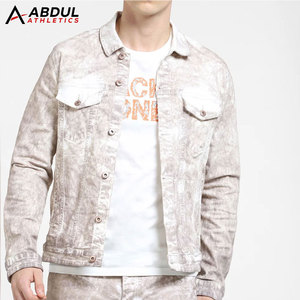 Chaqueta de Mezclilla para Hombre con Logotipo Personalizado al por Mayor, Chaqueta de Invierno para Hombre Transpirable para Uso en Exteriores - Product Image 1