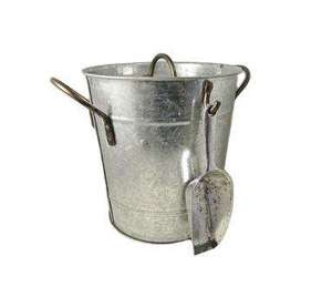Seau à glace de luxe en chrome martelé pour les fêtes d'hôtel, les restaurants, les bars, utilisation sur table, seau à glace avec poignée - Product Image 6