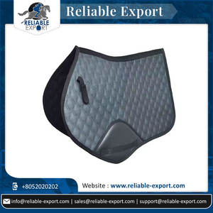 Tapis de selle d'équitation tout usage de style occidental doublure en polycoton fabricant indien de tapis de selle de cheval en coton - Product Image 2