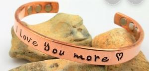 Deslumbrantes pulseras magnéticas de cobre estructuradas para Unisex diseño totalmente mallado joyería Artificial de moda para regalo de cumpleaños - Product Image 5