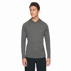 Sweats à capuche en coton surdimensionnés pour hommes avec un imprimé 3D en relief audacieux de style Y2K et un logo personnalisé, design de pull-over vierge - Product Image 6