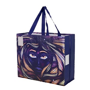 Bolsas de plástico PP tejidas ecológicas personalizables de alta resistencia Solución de embalaje a granel reutilizable duradera para uso industrial - Product Image 4