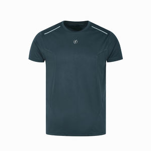 OEM Customized Logo Eco-Friendly Spandex/Polyester Breathable <b>Men's</b> Casual Fitness Sports Running Gym <b>T</b>-<b>Shirt</b> Quick-<b>Dry</b> Yoga - Product Image 1