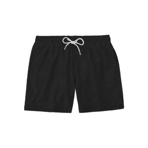 Pantalones cortos de playa para hombre de cintura media de color sólido al por mayor, tallas y colores personalizables, pedidos al por mayor ecológicos para minoristas B2B. - Product Image 2