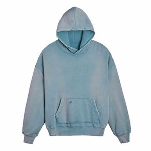Offre Spéciale Pull sur mesure sérigraphie Sweat à capuche Boxy surdimensionné Vente en gros Sweats à capuche et sweat-shirts pour hommes délavés à l'acide - Product Image 1
