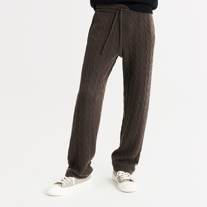 Men's Casual 100% Cotton Canvas <b>Trousers</b> Heavyweight with Elastic Waist Closure OEM Service Available - Product Image 2
