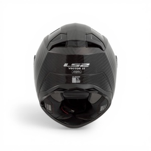 Casque de course intégral LS2 FF811 Vector II en carbone, nouveau modèle à double visière relevable avec fermeture rapide, coque en PC - Product Image 4