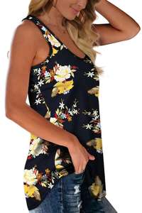 Débardeur sans manches personnalisé pour femmes | Chemise respirante et écologique pour un usage quotidien décontracté - Product Image 6