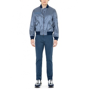 Wholesale Lightweight Woolen Unisex Bomber Jacket Custom Printed Front Thin Stain Resistant <b>Winter</b> Oversized Plain Reversible - Product Image 4
