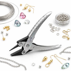 Pince à bec plat robuste pour la fabrication de bijoux, en acier inoxydable, mâchoires lisses, préhension précise, outil de réparation de pliage - Product Image 6