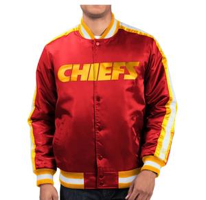 Muestras gratis personalizado satén seda Varsity bombardero chaquetas abotonadas nylon satén seda bombardero Varsity chaquetas universitarias en precio barato - Product Image 3