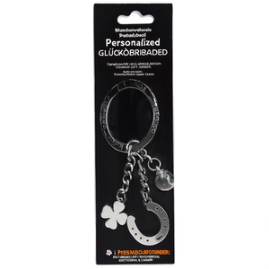Portachiavi Personalizzato GLCKSBRINGER Hufeisen, Gadget Promozionali e Moschettoni - Product Image 2