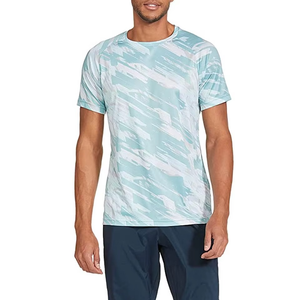 T-shirt en coton uni pour homme, basique, confortable, tissu doux, fournisseur de logo personnalisé - Product Image 1