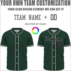 Nouvel arrivage d'uniformes de baseball personnalisés-Maillots de baseball personnalisés Vêtements de sport tendances Créez vos propres maillots - Product Image 5