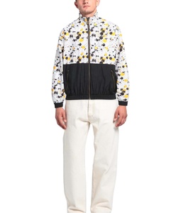 Chaqueta cortavientos impermeable con capucha y cremallera de lona Vintage de algodón 100% para hombre, forro de lino con estampado de sublimación a prueba de viento, otoño - Product Image 3